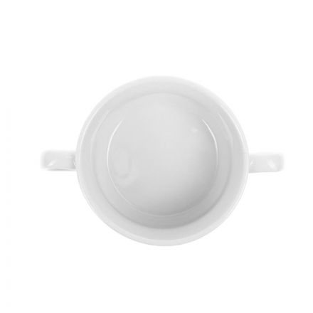 Чаша для бульона 4 100мм 300 мл, белая, фарфор, Collage 6шт/уп фк376