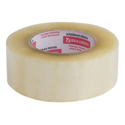 Клейкие ленты упаковочные, 48 мм х 200 м, КОМПЛЕКТ 4 шт., прозрачные, толщина 45 микрон, BRAUBERG, 440078 Клейкие ленты упаковочные, 48 мм х 200 м, КОМПЛЕКТ 4 шт., прозрачные, толщина 45 микрон, BRAUBERG, 440078