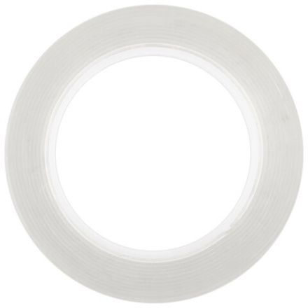Многоразовая двухсторонняя прозрачная крепежная лента, скотч NANO tape, 2 м x 3 см, толщина 1 мм, WBZ (ВБЗ), 700425 Многоразовая двухсторонняя прозрачная крепежная лента, скотч NANO tape, 2 м x 3 см, толщина 1 мм, WBZ (ВБЗ), 700425