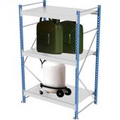 Стеллаж металлический SK6_MZ_SGR-V-1283-2,0 3 яруса 1200х800, Выс.2000