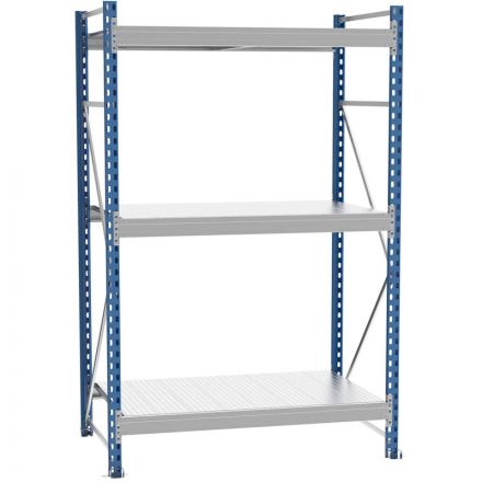 Стеллаж металлический SK6_MZ_SGR-V-1283-2,0 3 яруса 1200х800, Выс.2000