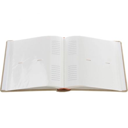 Фотоальбом Делюкс 200ф 10X15см, бум.карм.с мемо, книжн. пер-т. 92883
