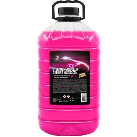 Жидкость незамерзающая AntiFrost -30C Grass, 4л