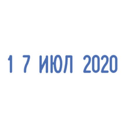 Датер-мини месяц буквами, оттиск 22х4 мм, синий, TRODAT 4820, корпус черный, 73930 Датер-мини месяц буквами, оттиск 22х4 мм, синий, TRODAT 4820, корпус черный, 73930