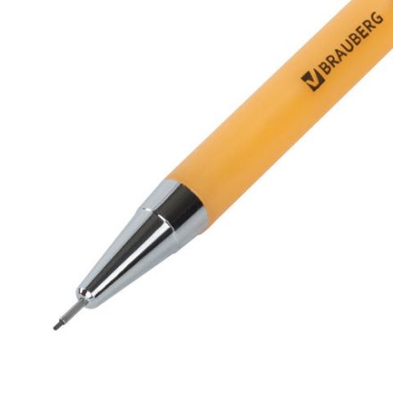 Карандаш механический 0,5 мм, BRAUBERG "Diamond", корпус ассорти, хромированные детали, 181416 Карандаш механический 0,5 мм, BRAUBERG "Diamond", корпус ассорти, хромированные детали, 181416