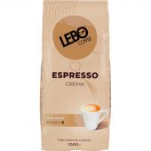 Кофе Lebo Espresso Crema в зернах темн. обжар., 1кг