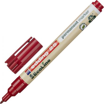 Набор маркеров перманентных EDDING 25 EcoLine, 1мм, 4 цв. в картонн коробке Набор маркеров перманентных EDDING 25 EcoLine, 1мм, 4 цв. в картонн коробке