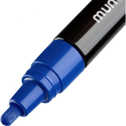 Маркер -краска MunHwa Professional Paint Marker синяя, 4мм, нитро-основа Маркер -краска MunHwa Professional Paint Marker синяя, 4мм, нитро-основа