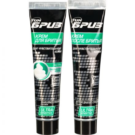 Подарочный набор крем д/бр Для чувст.кожи+ крем п/бр Для чув.кожи