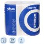 Бумага туалетная Focus Optimum 2сл бел 100%цел втул22м 180л 4рул/уп 5036770