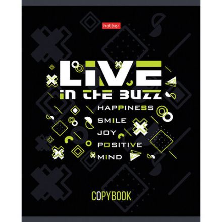 Тетрадь А5 48 л. HATBER скоба, клетка, выборочный лак, "Креатив" (5 видов в спайке), 48Т5вмВ1 Тетрадь А5 48 л. HATBER скоба, клетка, выборочный лак, "Креатив" (5 видов в спайке), 48Т5вмВ1