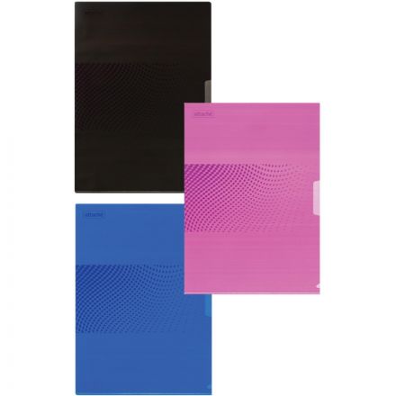 Папка уголок А4, 180мкм, Attache Digital ассорти, 6 шт.уп.