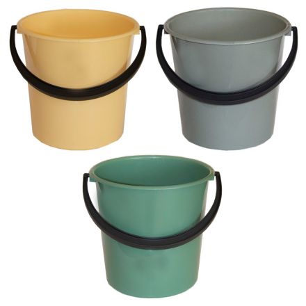 Ведро пластмассовое VEGA, ассорти, 10л Ведро пластмассовое VEGA, ассорти, 10л