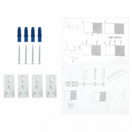 Доска комбинированная: магнитно-маркерная, пробковая для объявлений, 60х90 см, РОССИЯ, BRAUBERG, 236864 Доска комбинированная: магнитно-маркерная, пробковая для объявлений, 60х90 см, РОССИЯ, BRAUBERG, 236864