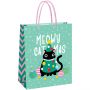 Пакет подарочный 26*32*12см MESHU "Meowy Christmas", выборочный лак, матовая ламинация Пакет подарочный 26*32*12см MESHU "Meowy Christmas", выборочный лак, матовая ламинация