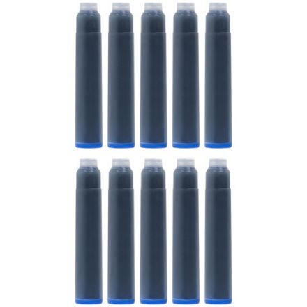 Картриджи чернильные BRAUBERG DELTA, КОМПЛЕКТ 10 штук, СИНИЕ, 143956 Картриджи чернильные BRAUBERG DELTA, КОМПЛЕКТ 10 штук, СИНИЕ, 143956