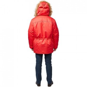 Куртка рабочая зимняя муж. з28-КУ красн (р.60-62)182-188