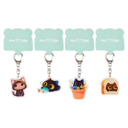 Брелок MESHU "Black Cat", ассорти Брелок MESHU "Black Cat", ассорти