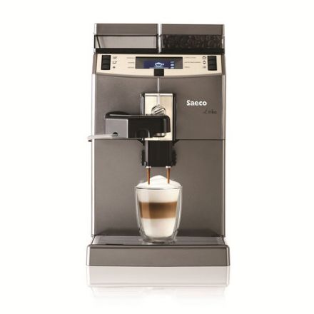 Кофемашина SAECO LIRIKA One Touch Cappuccino, 1850 Вт, объем 2,5 л, емкость для зерен 500 г, автокапучинатор, серебристая, 10004768 Кофемашина SAECO LIRIKA One Touch Cappuccino, 1850 Вт, объем 2,5 л, емкость для зерен 500 г, автокапучинатор, серебристая, 10004768