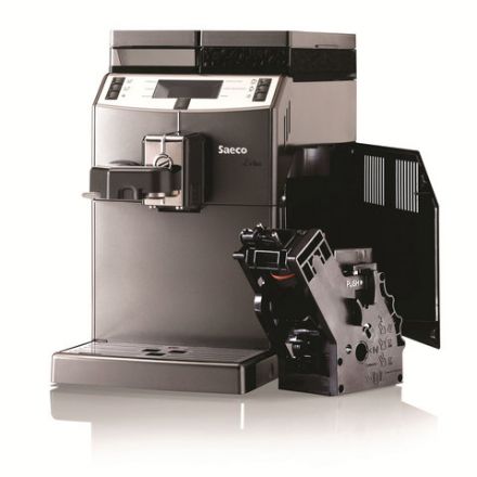 Кофемашина SAECO LIRIKA One Touch Cappuccino, 1850 Вт, объем 2,5 л, емкость для зерен 500 г, автокапучинатор, серебристая, 10004768 Кофемашина SAECO LIRIKA One Touch Cappuccino, 1850 Вт, объем 2,5 л, емкость для зерен 500 г, автокапучинатор, серебристая, 10004768