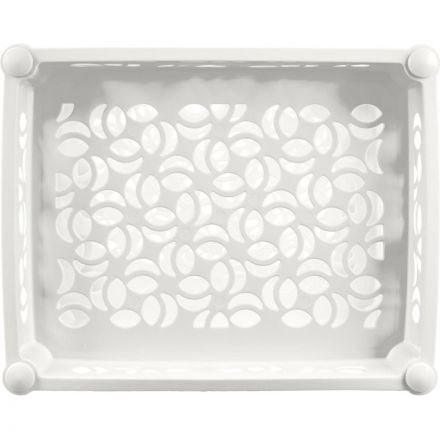 Этажерка PR_Keeplex Light на колесиках 3-х секцион, малая белое облако Этажерка PR_Keeplex Light на колесиках 3-х секцион, малая белое облако