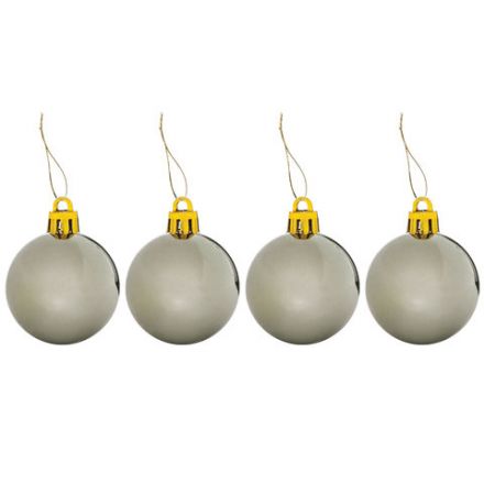 Шары новогодние ёлочные "Pearl River" НАБОР 43 предмета, пластик, золото/перламутр, ЗОЛОТАЯ СКАЗКА, 591129 Шары новогодние ёлочные "Pearl River" НАБОР 43 предмета, пластик, золото/перламутр, ЗОЛОТАЯ СКАЗКА, 591129