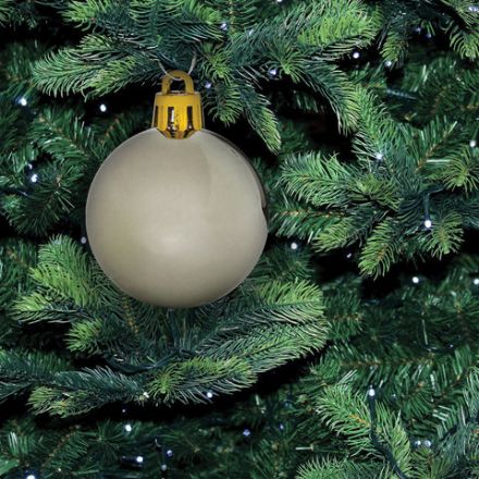 Шары новогодние ёлочные "Pearl River" НАБОР 43 предмета, пластик, золото/перламутр, ЗОЛОТАЯ СКАЗКА, 591129 Шары новогодние ёлочные "Pearl River" НАБОР 43 предмета, пластик, золото/перламутр, ЗОЛОТАЯ СКАЗКА, 591129