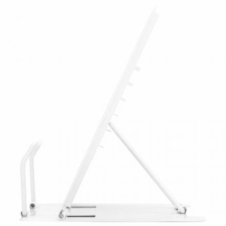 Подставка для книг и учебников ЮНЛАНДИЯ "Flamingo", регулируемый наклон, металлическая, 237573