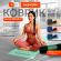 Коврик для йоги и фитнеса спортивный двухцветный, ТПЭ, 183x61x0,6 см, светло-зеленый/чёрный, DASWERK (ДАСВЕРК), 680031