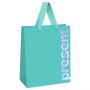 Пакет подарочный 26*32*12см MESHU "Bright present", фольга, матовая ламинация