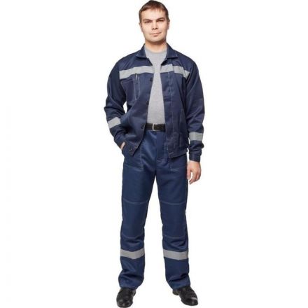 Костюм рабочий летний муж. л22-КБР т.син. (р.68-70) 170-176 Костюм рабочий летний муж. л22-КБР т.син. (р.68-70) 170-176