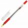 Ручка шариковая с грипом BRAUBERG "X-ONE", КРАСНАЯ, корпус прозрачный, узел 0,5 мм, линия письма 0,35 мм, 143989 Ручка шариковая с грипом BRAUBERG "X-ONE", КРАСНАЯ, корпус прозрачный, узел 0,5 мм, линия письма 0,35 мм, 143989