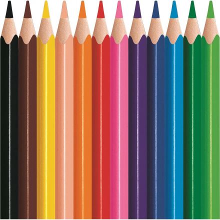 Карандаши цветные Maped COLOR'PEPS STRONG MINI 3хгр,пластик,12цв/наб,862812 Карандаши цветные Maped COLOR'PEPS STRONG MINI 3хгр,пластик,12цв/наб,862812