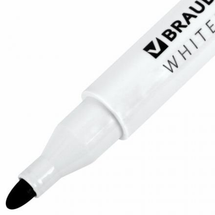 Маркеры стираемые на магните со стирателем для белой доски, 4 ЦВЕТА, BRAUBERG "UNIVERSAL", 3 мм, 152491 Маркеры стираемые на магните со стирателем для белой доски, 4 ЦВЕТА, BRAUBERG "UNIVERSAL", 3 мм, 152491