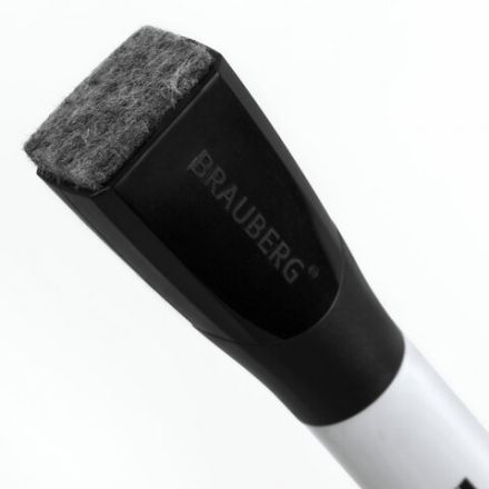 Маркеры стираемые на магните со стирателем для белой доски, 4 ЦВЕТА, BRAUBERG "UNIVERSAL", 3 мм, 152491 Маркеры стираемые на магните со стирателем для белой доски, 4 ЦВЕТА, BRAUBERG "UNIVERSAL", 3 мм, 152491