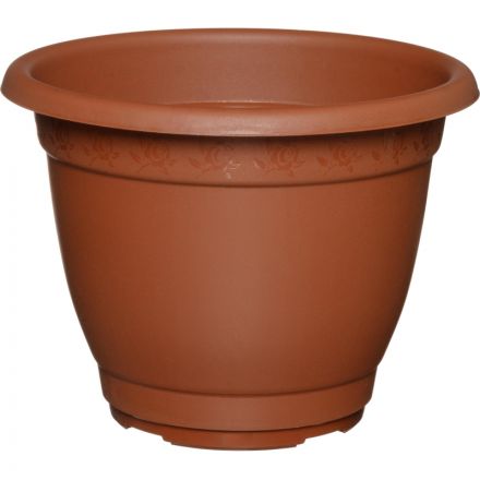 Горшок для цветов Борнео D 290 mm, 7,8л терракотовый ING42029FТР Горшок для цветов Борнео D 290 mm, 7,8л терракотовый ING42029FТР