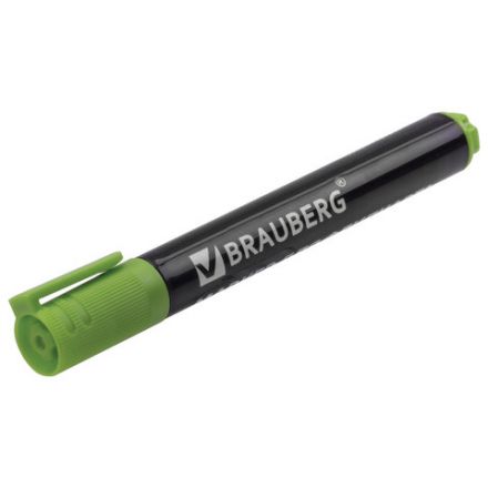 Маркер для бумажного флипчарта BRAUBERG, НЕПРОПИТЫВАЮЩИЙ, ЗЕЛЕНЫЙ, 2,5 мм, 151256 Маркер для бумажного флипчарта BRAUBERG, НЕПРОПИТЫВАЮЩИЙ, ЗЕЛЕНЫЙ, 2,5 мм, 151256