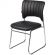 Стул для посетителя Easy Chair 809 VPU черный (искусственная кожа/металл хромированный)