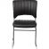 Стул для посетителя Easy Chair 809 VPU черный (искусственная кожа/металл хромированный)