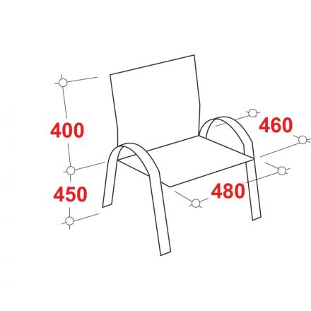 Стул для посетителя Easy Chair 809 VPU черный (искусственная кожа/металл хромированный)