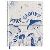 Дневник 1-11 кл. 48л. (твердый) BG "Stay groovy", иск. кожа, тиснение фольгой, ляссе, на резинке Дневник 1-11 кл. 48л. (твердый) BG "Stay groovy", иск. кожа, тиснение фольгой, ляссе, на резинке