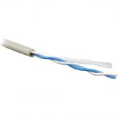 Кабель TWT UTP, 1 пара, Cat.5e, PVC, серый, 305м. (TWT-5EUTP1-GY)