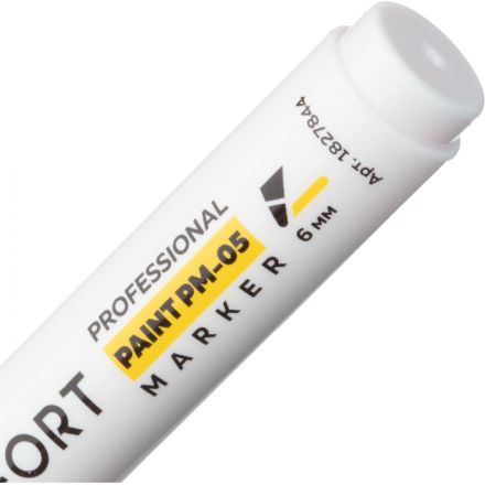 Маркер лаковый TOPFORT Paint 6 мм красный