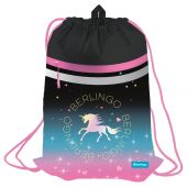 Мешок для обуви 1 отделение Berlingo "Perfect" 340*460мм, вентиляционная сеточка, светоотражающая лента, карман на молнии Мешок для обуви 1 отделение Berlingo "Perfect" 340*460мм, вентиляционная сеточка, светоотражающая лента, карман на молнии