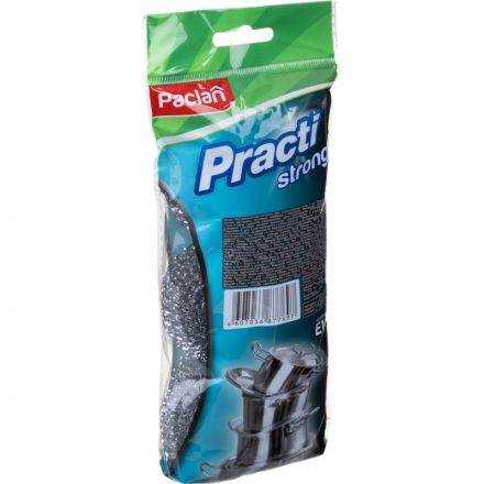 Губки для сильных загрязнений Paclan Practi металлические 75х75 мм 3 штуки в упаковке Губки для сильных загрязнений Paclan Practi металлические 75х75 мм 3 штуки в упаковке