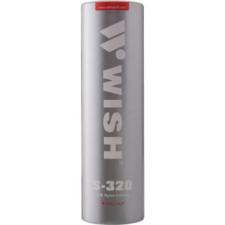 Набор д/бадм воланы WISH S-320, нейлон (6 штук) 1/100, УТ-00010009 Набор д/бадм воланы WISH S-320, нейлон (6 штук) 1/100, УТ-00010009