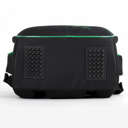 Ранец BRAUBERG KIDS START, 1 отделение, 2 кармана, "Green ball", 35х26х13 см, 272092