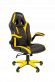 Офисное кресло Chairman game 15 Россия экопремиум черный/желтый