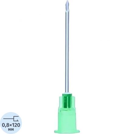 Игла инъекционная ст. KD-FINE 21G (0.8х120) 50 шт/уп