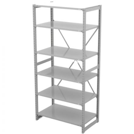 Стеллаж металлический ГТС_ТСУ Универсал, 2200x1060x500, Полки: 6 шт. метал